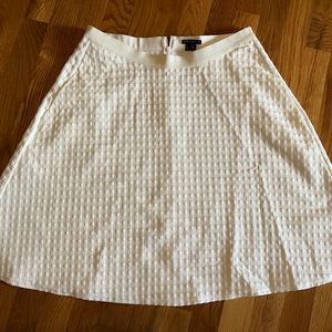 Theory White Skirt